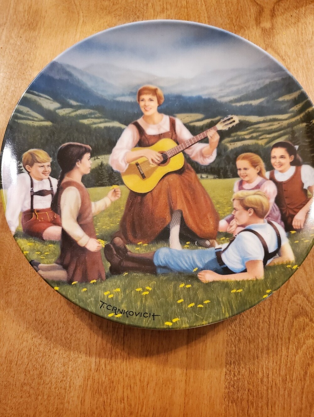 Collector Plate "The Sound of Music" " Do - Re - Mi" Knowles 1986